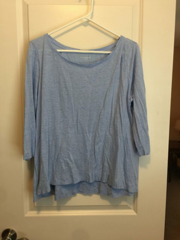Eileen fisher three-quarter sleeve medium