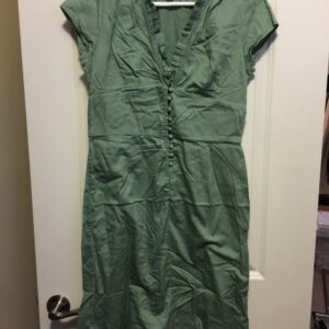 Isaac Mizrahi green dress size 10