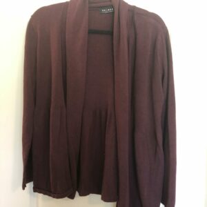 Access medium purple cardigan sweater