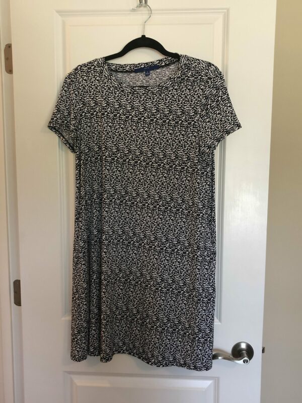 Apartment nine black and white dress medium