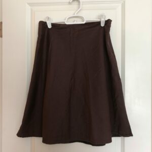 Georgia size 8 brown skirt
