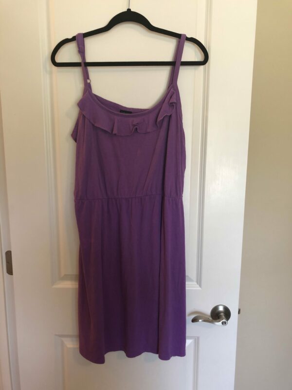Faded glory purple dress extra large